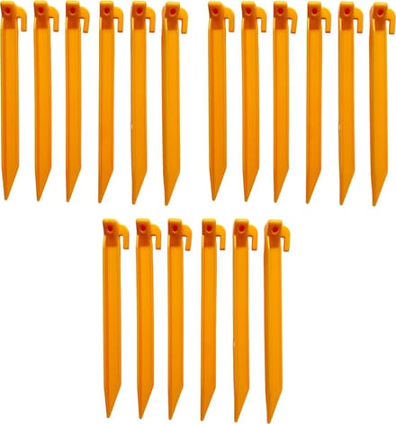 Redcliffs Outdoor Gear Tentharingen - Tentaccessoires - 18 Stuks - 22cm - Kunststof