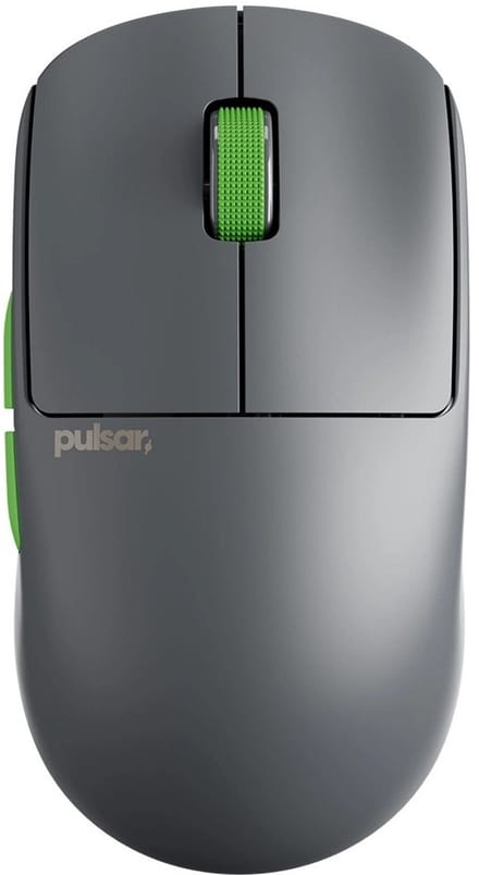Pulsar X2 CrazyLight Mini Wireless (Volt Shadow) - Gaming muis - Optisch - 5 knoppen - Grijs