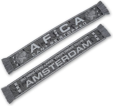 Sjaal Black Away 3rd HD Dubbelzijdig - AFCA - Ajax - Amsterdam - Fanwear