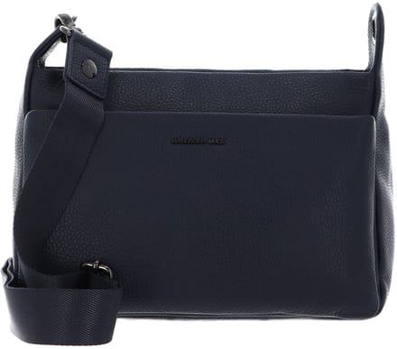 Mandarina Duck Mellow Leather - Schoudertas 36 cm (dress blue)