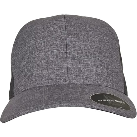 Flexfit - Delta® Carbon 2 Tone melange Flexfit pet - S/M - Blauw/Grijs