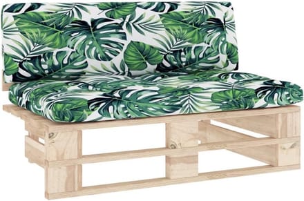 Centrale Houten Pallet Bank voor Tuin en Terras
