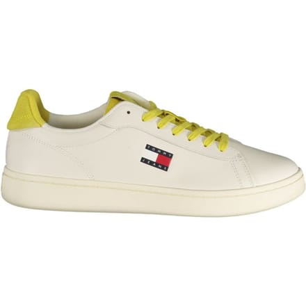 Tommy Hilfiger Bianco Polyurethaan Mannensneaker