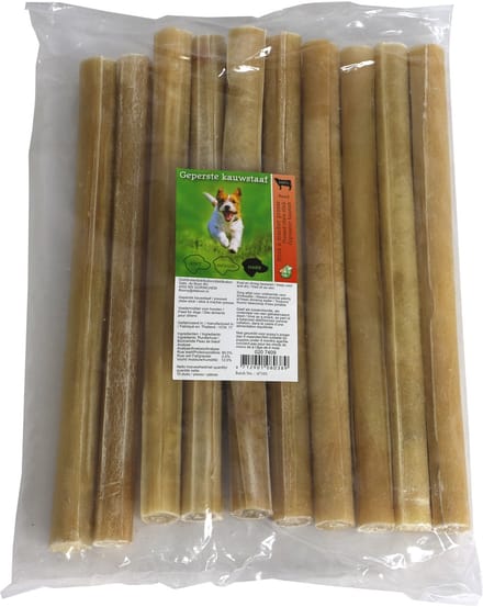 Kauwstaaf 25 cm promo pak a 10 stuks