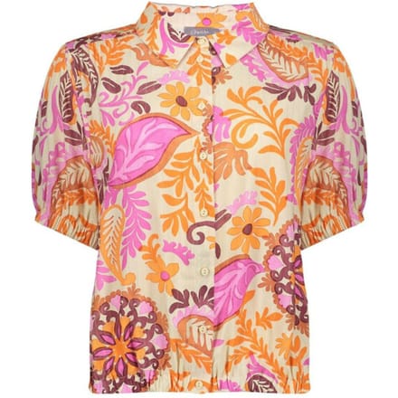 Geisha blouse 63499-20 250 orange/pink/sand