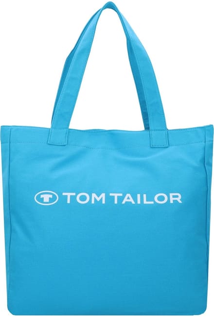 TOM TAILOR Schoudertas Marcy Zip Shopper Türkis Turquoise