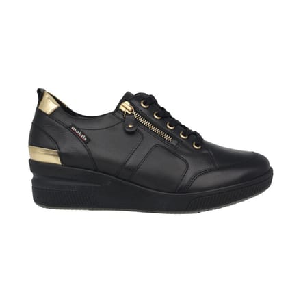 Mephisto Trudie - dames sneaker - Zwart - maat 40 (EU) 6.5 (UK)