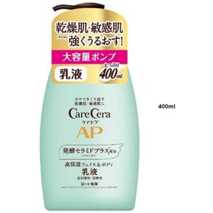 Rohto Mentholatum - Care Cera AP Face & Body Milk 400ml