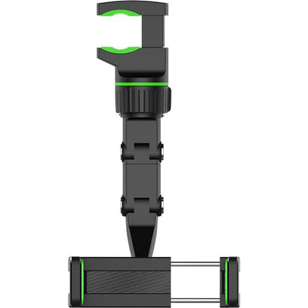 Achteruitkijkspiegel Telefoonhouder 360 Graden Rotatie Multifunctioneel Universeel Achteruitkijk Auto Spiegel Telefoon black