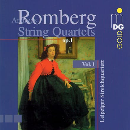 Leipziger Streichquartett - Romberg: String Quartets Op.1 Volume 1 (CD)