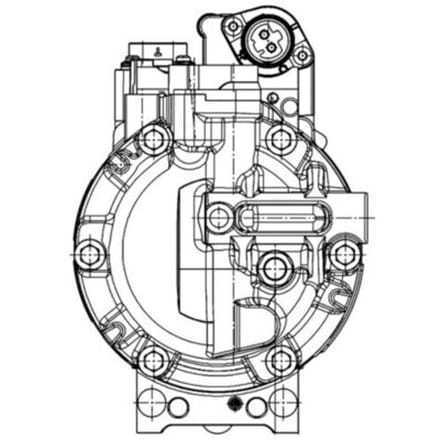 Airco-compressor MAHLE ACP 1453 000P