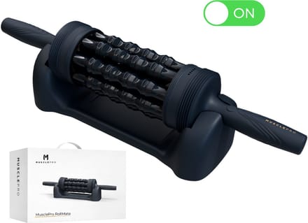 MusclePro RollMate - Foamroller Elektrisch - Elektrische Massageroller - Massage roller - Rug massage apparaat - voetmassage apparaat - Trigger point massage