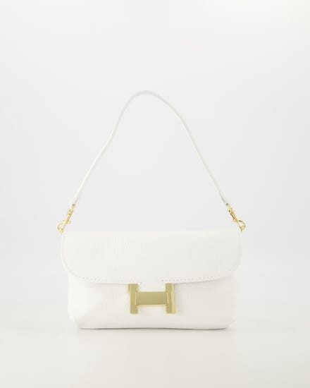 Tas- wit - clutch/crossbody -klein - langhengsel