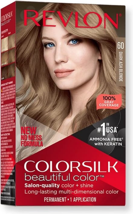 Colorsilk Haarkleur #60-donker Asblond