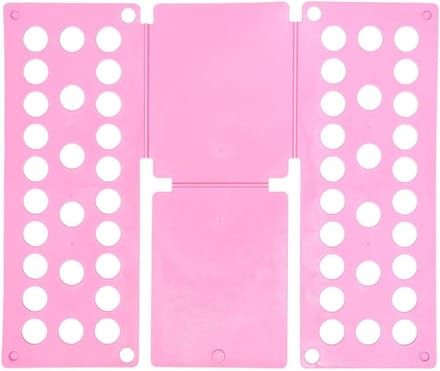 Vouwplank Kleding - Hulp voor vouwen - Netjes opbergen - Snel en consistent - 40 x 48 cm - Roze