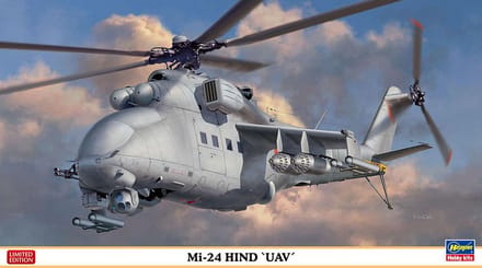 Hasegawa Modelbouwpakket Militaire voertuigen - 02317 Mi-24 Hind UAV Plastic - 1:72 - Modelbouw