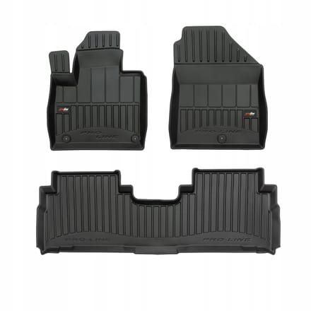 FROGUM Proline – Automatten Set + Kofferbakmat – Geurloos TPE – KIA Sorento III (2015-) 7-zits
