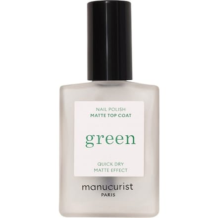 manucurist Paris Nagellak Groene matte toplaag Topcoat Dames 15 ml
