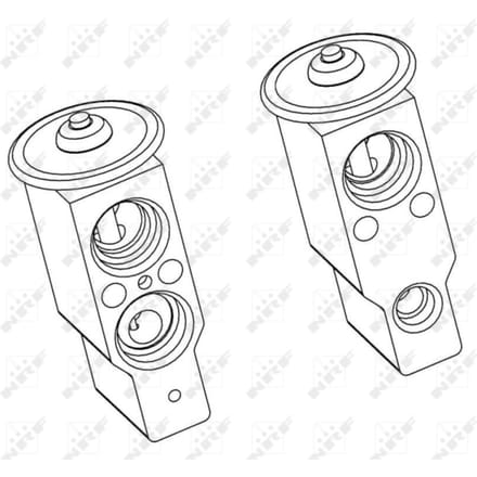 Expansieventiel, airconditioning NRF 38360