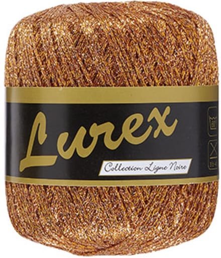 Lammy Yarns - Collection Ligne Noir - Lurex/Glitter - Brons