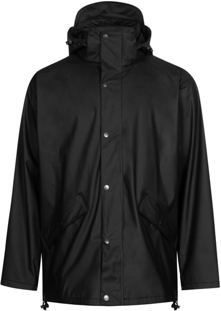 Lyngsøe Rainwear gerecyclede Regenjas Zwart L