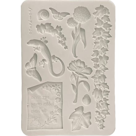 Silicon vorm A5 "All Around - Flowers and Leaves"