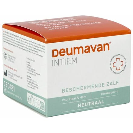 Deumavan Intieme Zalf Natuur Pot 100ml