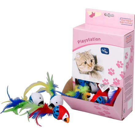 Ebi - Speelgoed Voor Dieren - Kat - Shortplush Crack Felt Pet 7,5cm - 1st