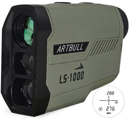 Emvae Golf Rangefinder - Afstandsmeter Golf - Laser Rangefinder Golf - 1000m - 6x Zoom - Golftrainingsmateriaal - Golf Accessoires - Laser Rangefinder