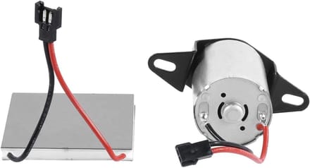 Haardventilator Motor - Reserveonderdeel Ventilator - Open Haard Onderhoud - Duurzaam Metaal Plastic - 800 Gram - OneColor