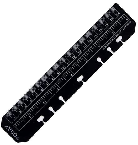 Allecto - A5 Ruler - Notitieboek Ruler - Flexibel en