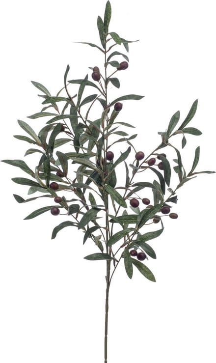 Emerald - Kunsttak Olijf XL 100cm - Kunstplant voor binnen