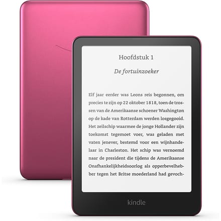 Amazon Kindle Paperwhite Signature Edition - 32 GB - Framboosrod metallic