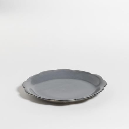 The Table | Attic Dinerbord - Poppy Seed - Donkergrijs - Borden - Dinerborden Ø 26 cm