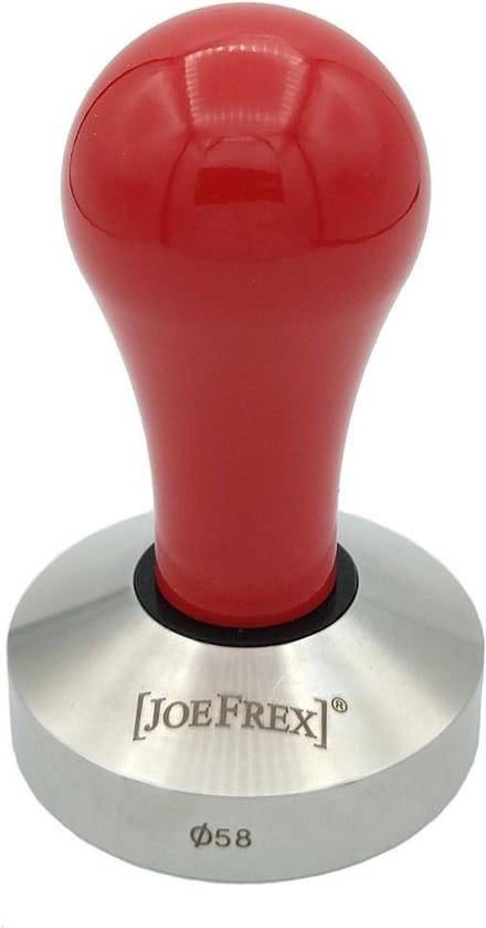 JoeFrex Koffie Tamper Rood 58mm