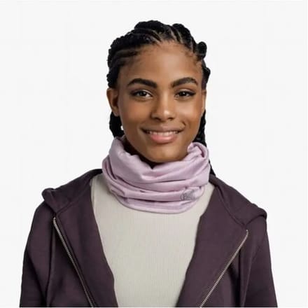 Buff Merino Lightweight Nekwarmer - Multistripes (Maat - OS, Kleur - Lilac Sand)