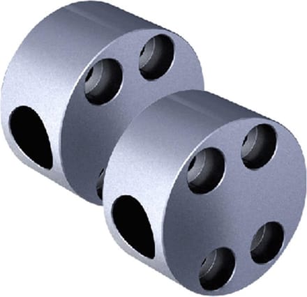 Secu Bevestigingsnok - Aluminium Rond