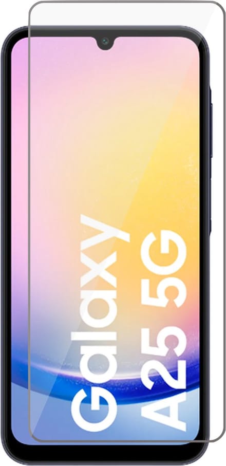 Screenprotector geschikt voor Samsung Galaxy A25 / A24 - Glas Screen Protector