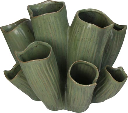 HD Collection Vaas Aardewerk Groen 32,5x29x24cm