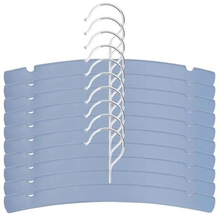 Prénatal kledinghanger hout 10 stuks Blue unisex