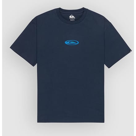Quiksilver Flowers Surfing T-Shirt blauw
