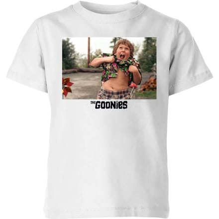 The Goonies Chunk Kids' T-Shirt - White - 98/104 (3-4 jaar)