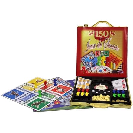 Bordspellen 150 spellen koffer Ferriot Cric