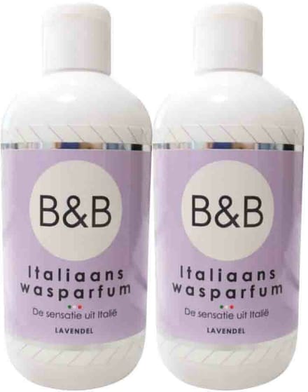 B&B Italiaanse Wasparfum - Lavendel - 2 x 250 ml - Voordeelverpakking