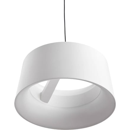 LOOM DESIGN LED hanglamp Cookie, wit, aluminium Ø 15 cm