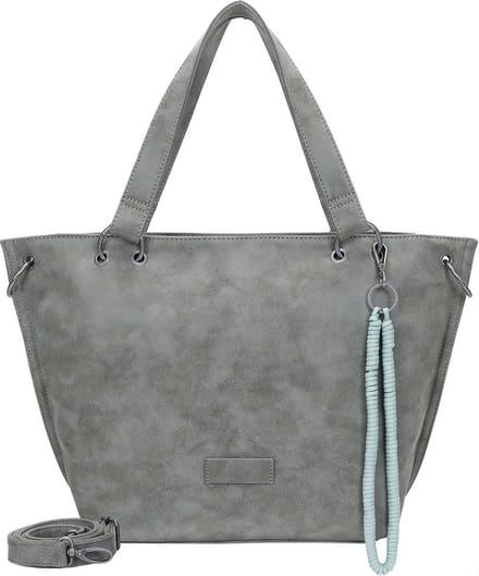 Fritzi aus Preußen Schoudertas Fritzi Vintage Shopper Anthrazit Taupe