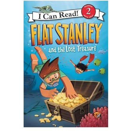 Flat Stanley And The Lost Treasure - I Can Read Level 2 - Jeff Brown