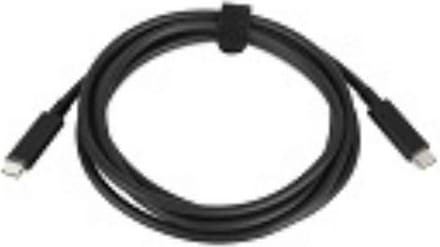 Lenovo 4X90Q59480 USB-kabel USB 3.2 Gen 1 (3.1 Gen 1) 2 m USB C 5 Gbit/s Zwart