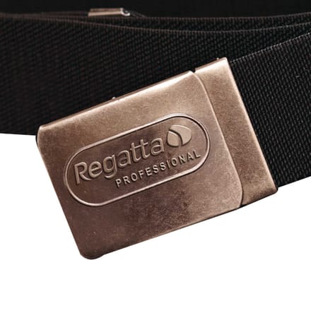 Regatta Heren Premium Werkkleding Riem Met Stretch (Zwart)