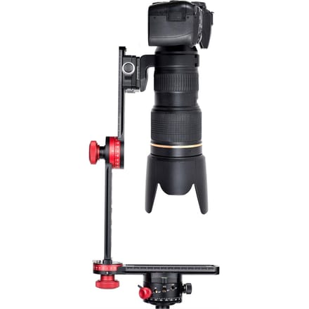 720 graden Gimbals Statiefkop Heavy Duty Aluminiumlegering Panoramische Kop met Arca Type Snelwisselplaat gray